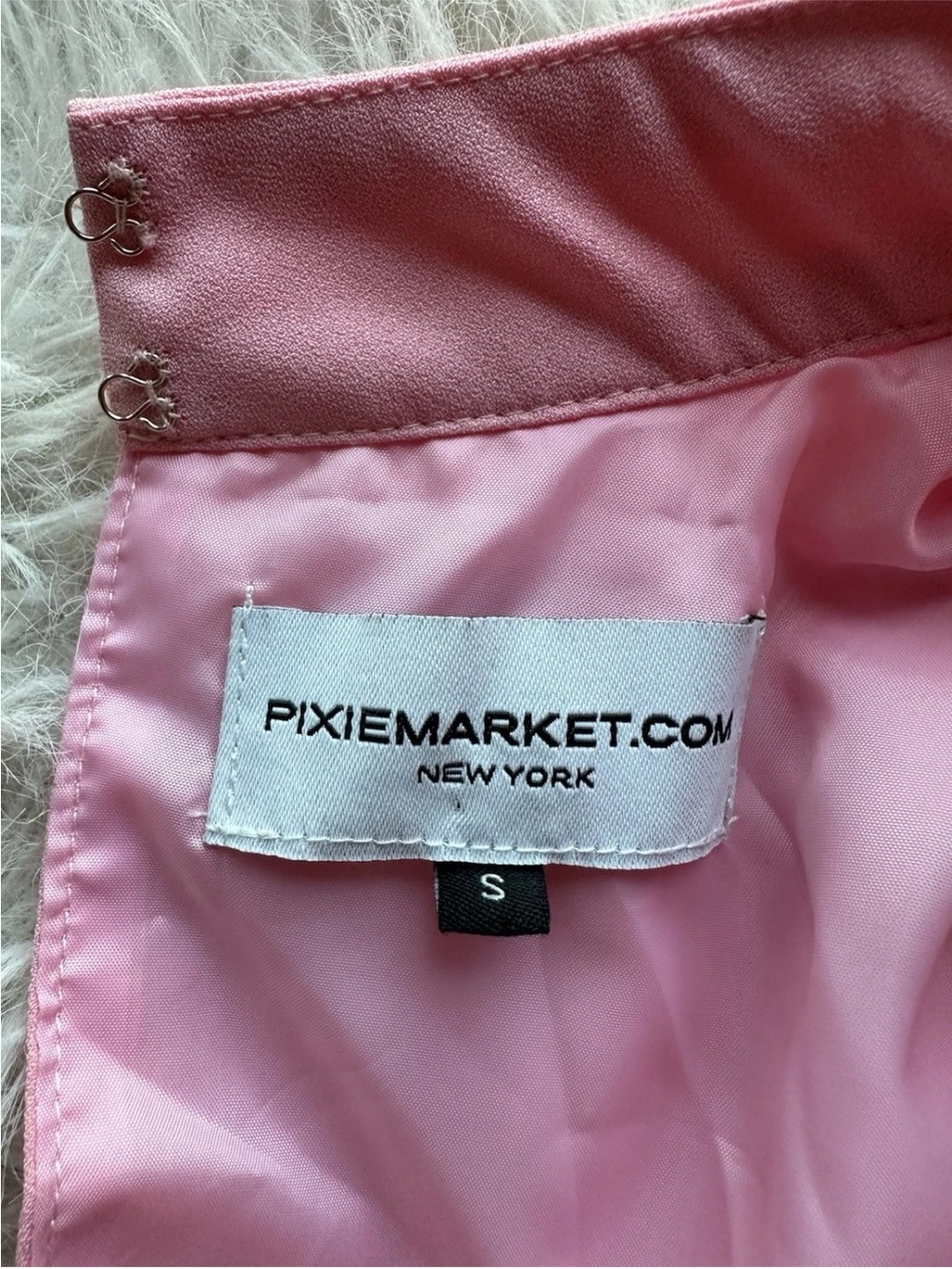 Pixie Market Ballerina Pink Cutout Mini Dress Small - Picture 4 of 12